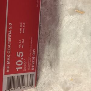 Nike Air Max Goaterra 2.0 Black Shoes